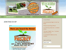 Tablet Screenshot of dunedinharvest.com